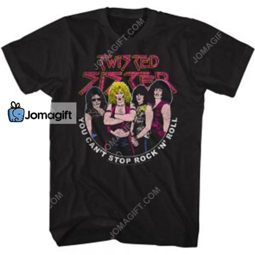 Twisted Sister Can’t Stop Rock T-Shirt