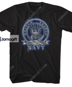 US Navy Semper Fortis Glow T-Shirt