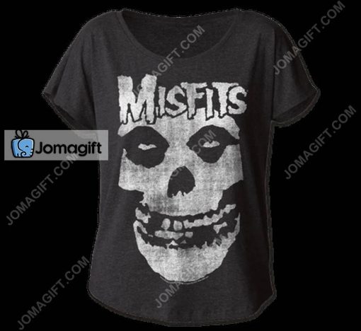 Women’s Misfits Skull Dolman T-Shirt