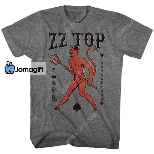 ZZ Top Tonnage Tour Devil T-Shirt