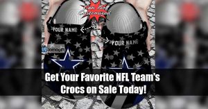Get Your Favorite NFL Team's Crocs on Sale Today!