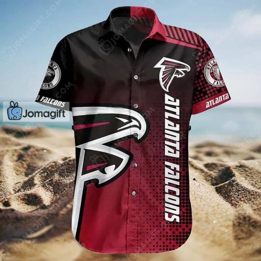 Atlanta Falcons Hawaiian Shirt, Bold Logo