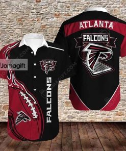 Atlanta Falcons Hawaiian Shirt, Flame Balls Graphic Gift