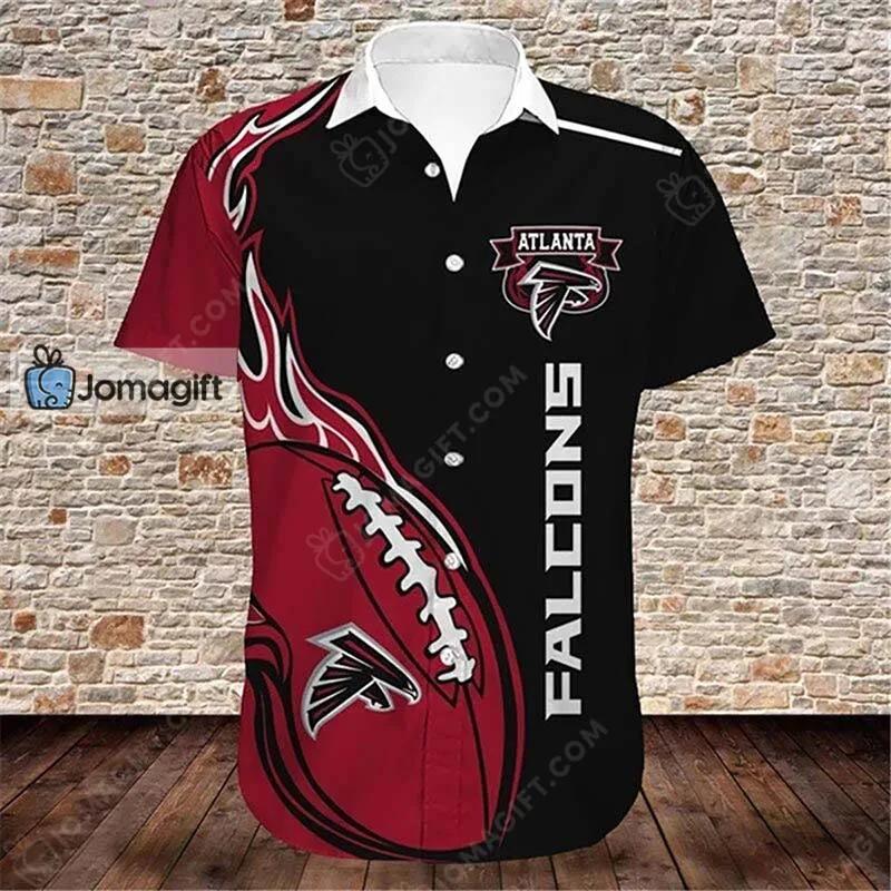 Atlanta Falcons Hawaiian Shirt Flame Balls Graphic 3 Jomagift