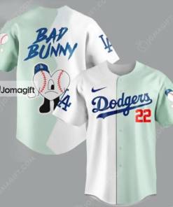 Bad Bunny Jersey Dodgers - Jomagift
