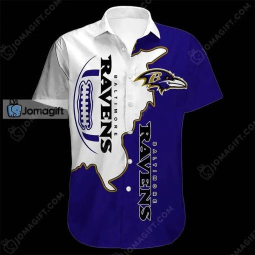 Baltimore Ravens Hawaiian Shirt Art Trending