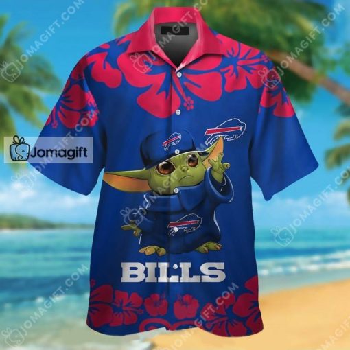 Buffalo Bills Hawaiian Shirt Baby Yoda Gift