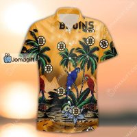 Coconut Tree Boston Bruins Hawaiian Shirt Gift 3