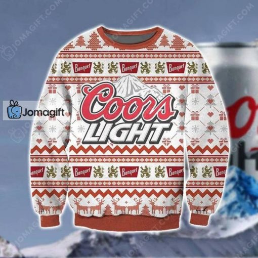 Coors Light Christmas Sweater Gift