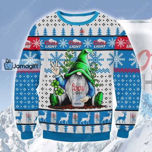 Coors Light Gnome Ugly Christmas Sweater Gift