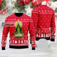 Coors Light Ugly Sweater Grinch Snow