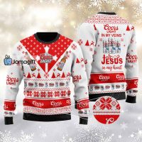 Coors Ugly Christmas Sweater My Veins Jesus Gift