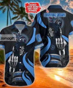 [SPECIAL EDITION] Tennessee Titans Mickey Name Personalized Hawaiian Shirt Gift