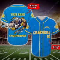 Custom Name And Number Chargers Football Jerseys