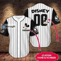 Custom Name And Number Disney Jersey Baseball 1 1