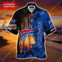Custom Name Buffalo Bills Hawaiian Shirt 3