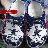 Custom Name Dallas Cowboys Crocs 2