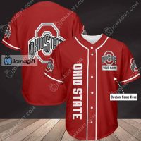 Custom Name Ohio State Baseball Jersey