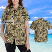 Custom Name Purdue Hawaiian Shirt Gift 2
