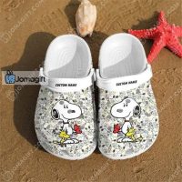 Custom Name Snoopy Crocs Gift