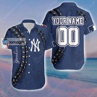 Custom Name Yankees Hawaiian Shirt Gift