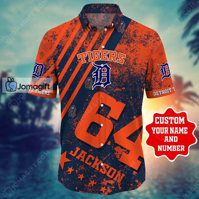 Detroit Tigers Hawaiian Shirt Gift - Jomagift