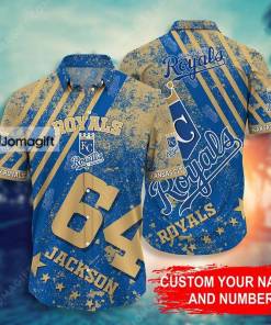 Custom Name and Number New York Yankees Hawaiian Shirt Gift - Jomagift