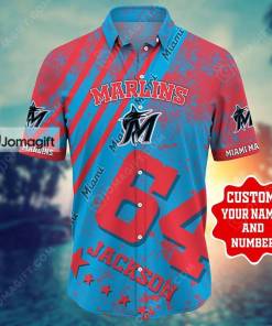 Custom Name and Number New York Mets Hawaiian Shirt Gift - Jomagift