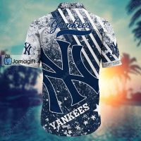 Custom Name and Number New York Yankees Hawaiian Shirt 1