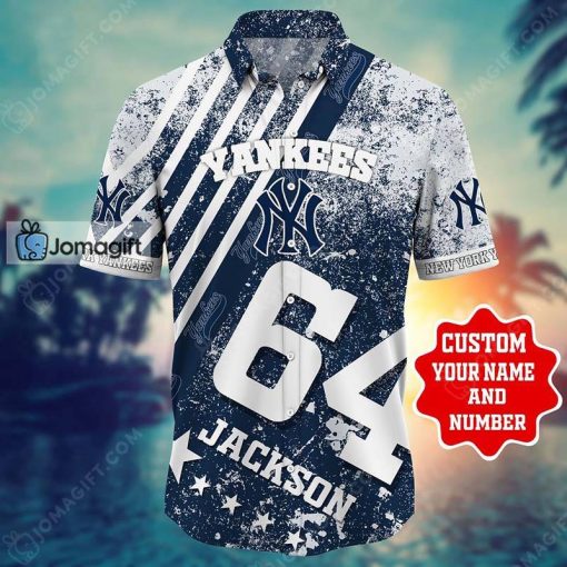 Custom Name New York Yankees Hawaiian Shirt Gift