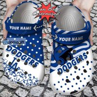 Custome Name Dodger Crocs