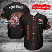 Customized 49Ers Baseball Jersey Gift