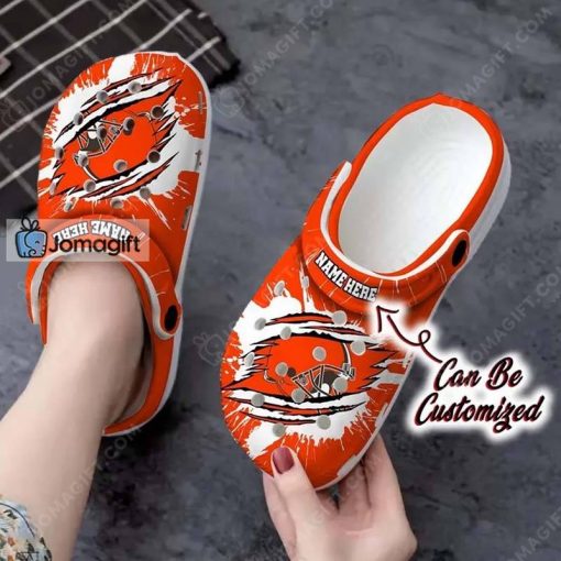 Customized Browns Crocs Gift