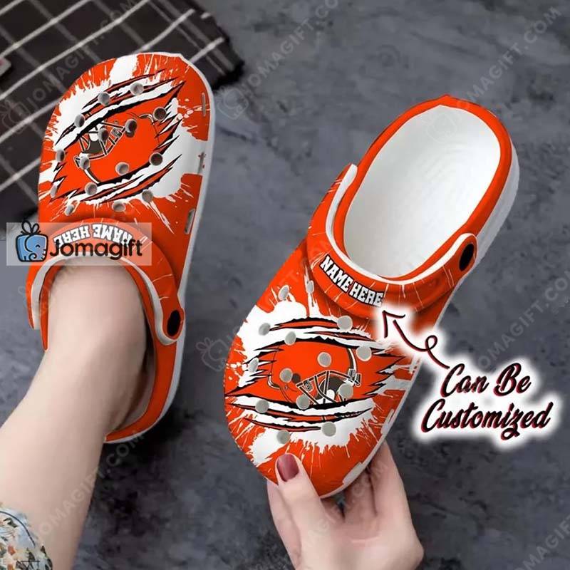 Customized Browns Crocs Gift 2 2