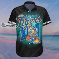 Customized Detroit Tigers Hawaiian Shirt Gift