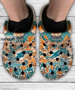 Customized Dolphins Crocs Shoes Gift 2 2