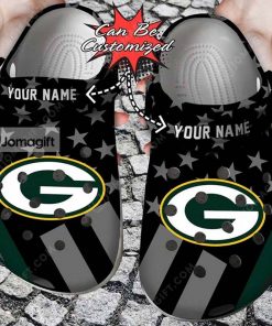 Customized Green Bay Packers Crocs American Flag Gift 2 2