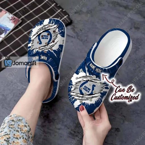 Customized Indianapolis Colts Crocs Ripped Claw Gift