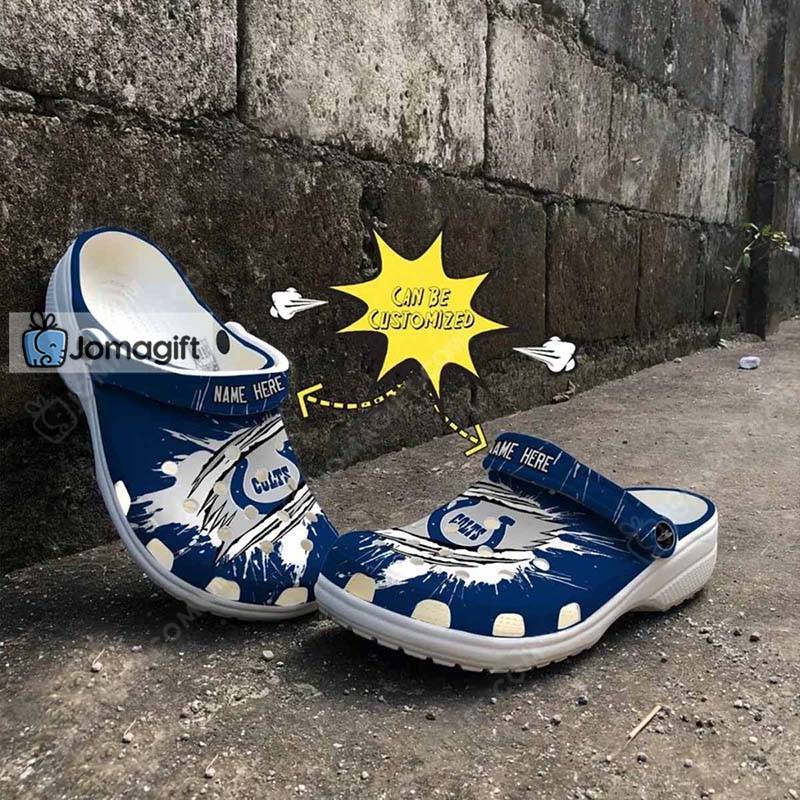 Customized Indianapolis Colts Crocs Ripped Claw Gift