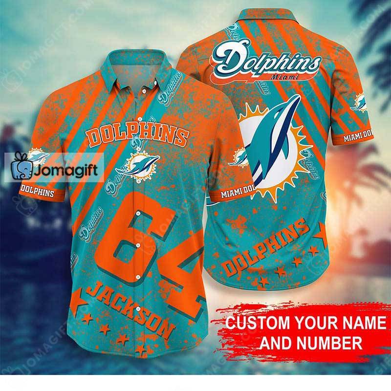 Customized Miami Dolphins Hawaiian Shirt 1 Jomagift
