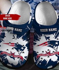 Customized New England Patriots Crocs Gift 3 2