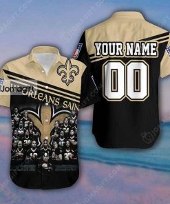 Customized New Orleans Saints Hawaiian Shirt Nfc Champions Coach Players Gift
