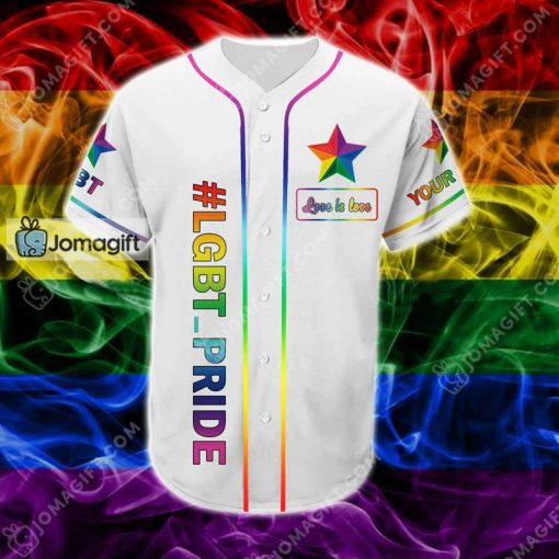 Customized Pride Baseball Jersey Gift