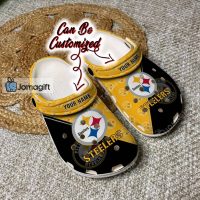 Customized Steelers Crocs 1