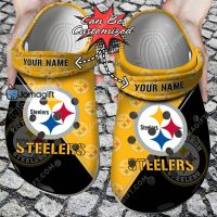 Customized Steelers Crocs