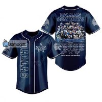 Dallas Cowboys Baseball Jersey Anniversary Gift