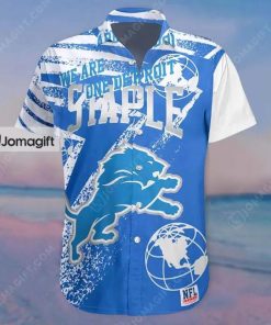 Detroit Lions Hawaiian Shirt Staple Gift