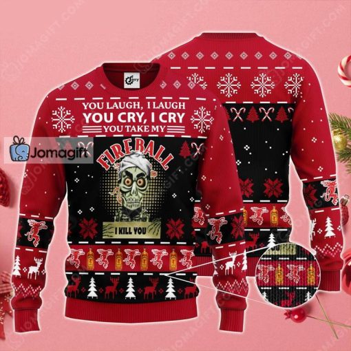 Fireball Christmas Sweater Achmed You Laugh I Laugh Gift