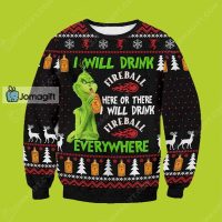 Fireball Ugly Sweater Grinch