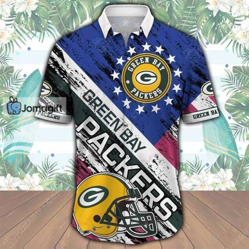 Green Bay Packers Hawaiian Shirt Gift